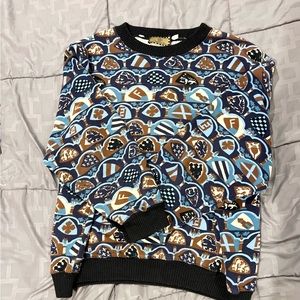Mens vintage fendi club sweater L-Xl